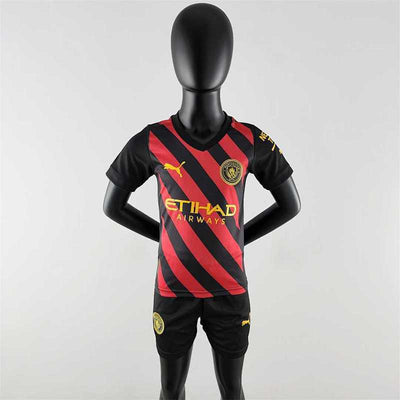 Ensemble Enfant Manchester City Extérieur 22/23