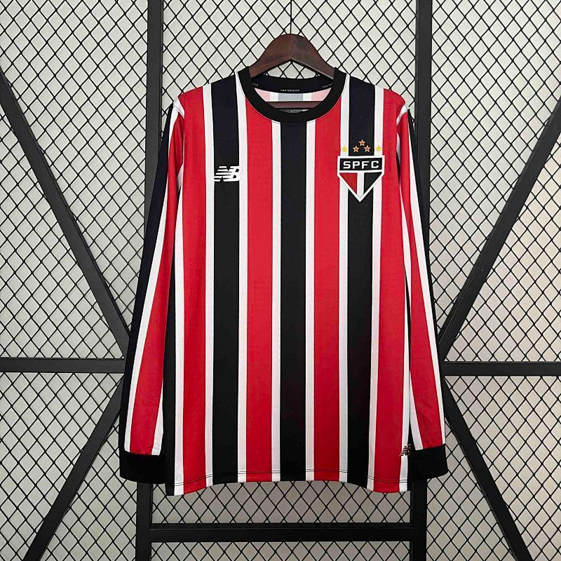 Maillot São Paulo Extérieur Manches Longues 24/25
