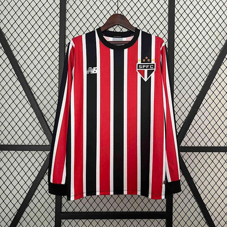 Maillot São Paulo Extérieur Manches Longues 24/25