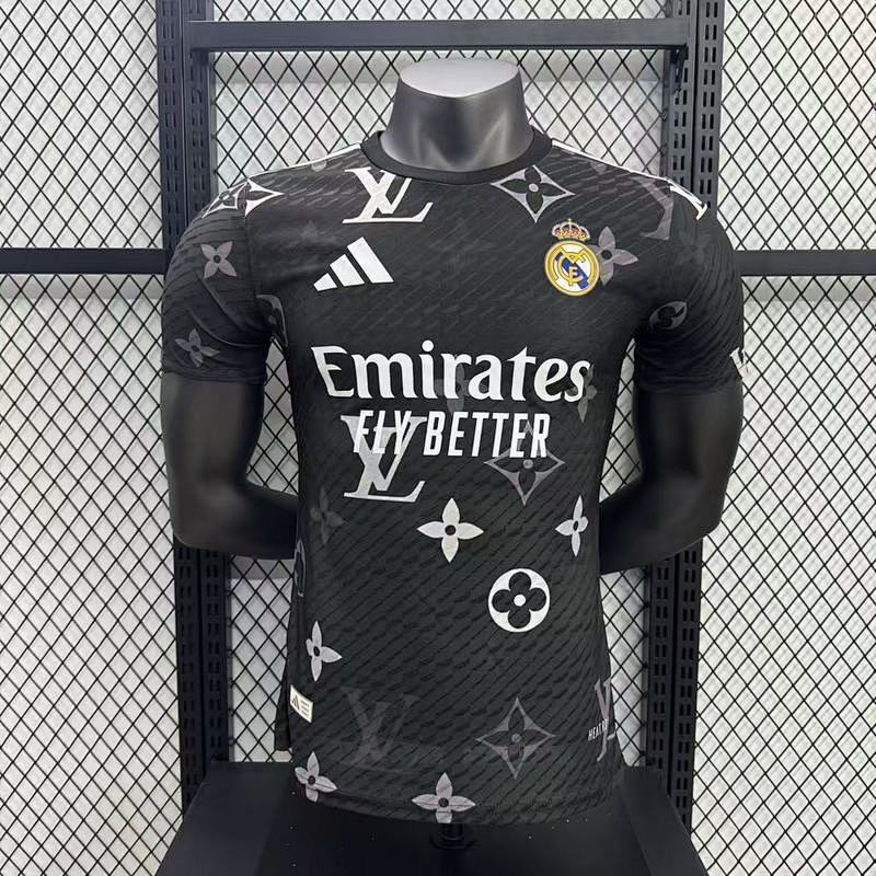 Maillot Real Madrid Noir Player Version 25/26