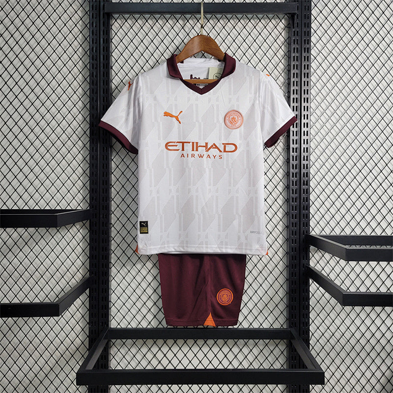 Ensemble Enfant Manchester City Extérieur 23/24