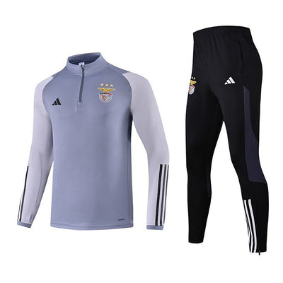 Benfica Grey Long Sleeve Tracksuit 23/24