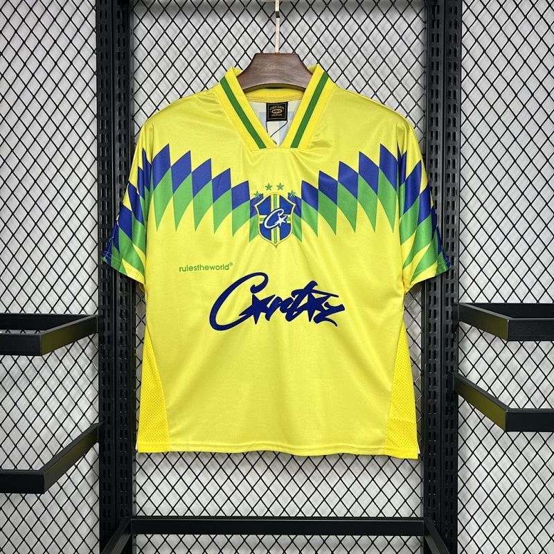 Maillot Brésil Corteiz Vintage Domicile Rétro 1995