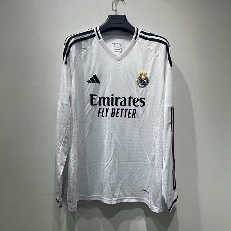 Maillot Real Madrid Domicile Manches Longues 24/25