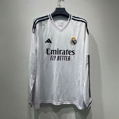 Maillot Real Madrid Domicile Manches Longues 24/25