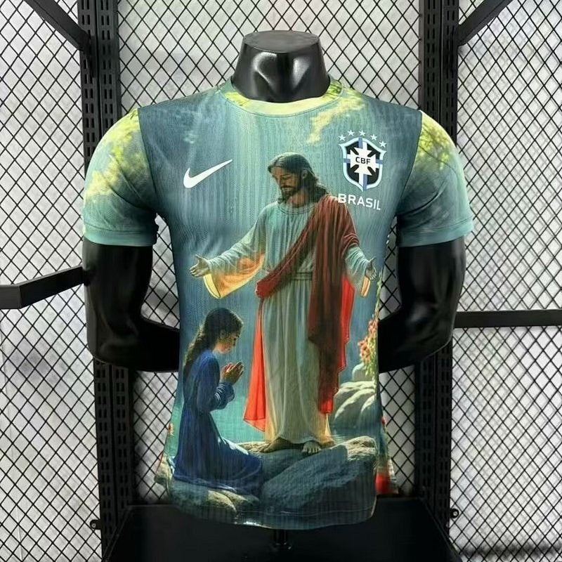 Maillot Brazil Christ Redeemer Édition spéciale Player Version 25/26