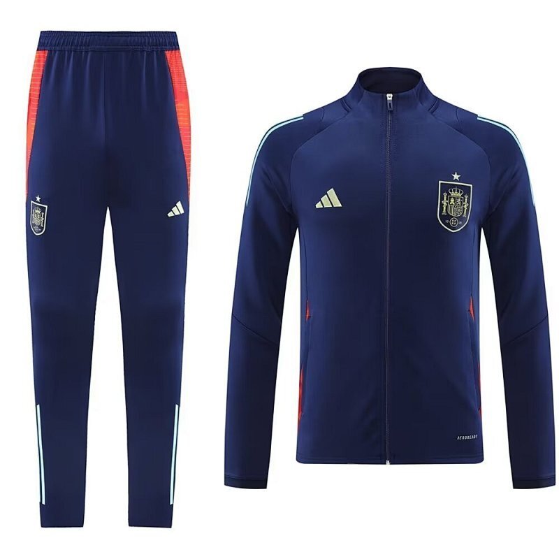 Maillot Spain Navy Manches Longues 25/26