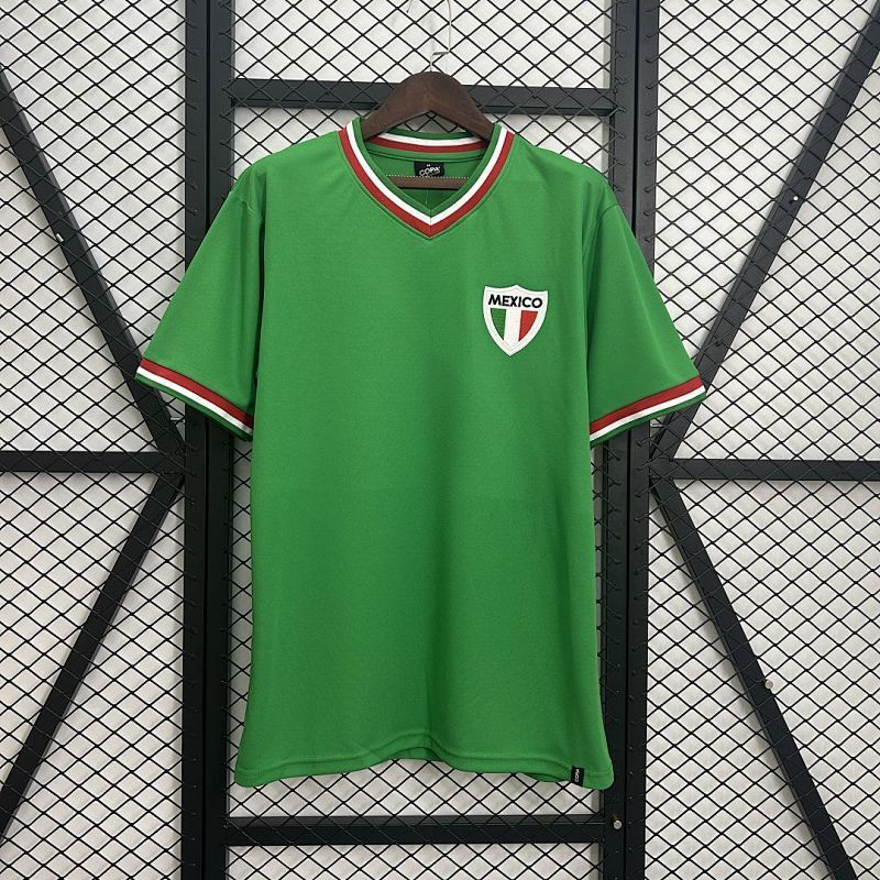 Maillot Mexico Vintage Supply Domicile Rétro 1970