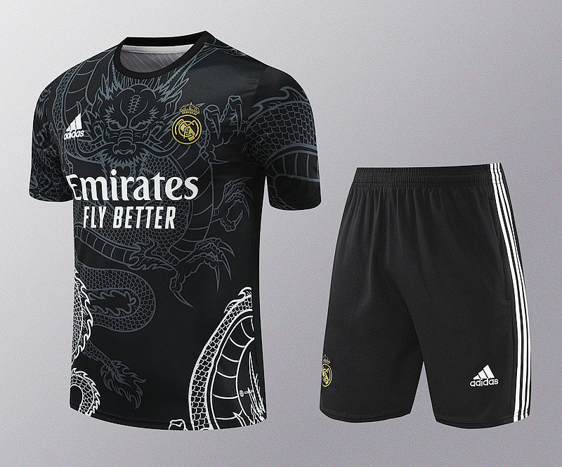 Ensemble Real Madrid Noir Prématch 24/25