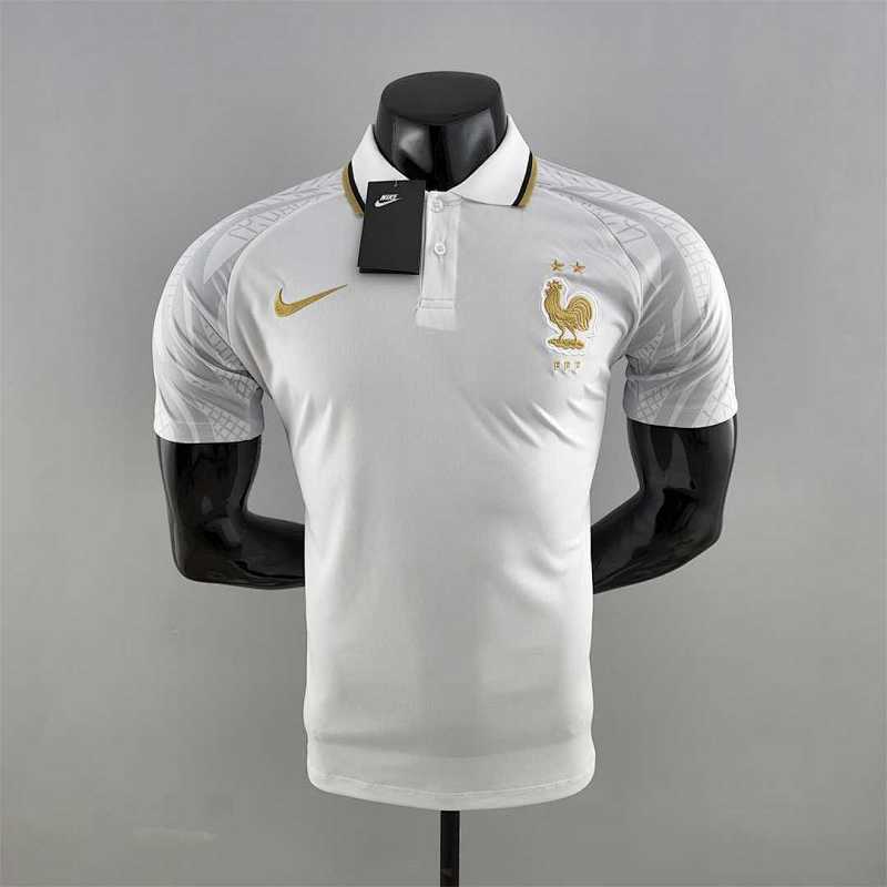 Polo France Blanc 2022