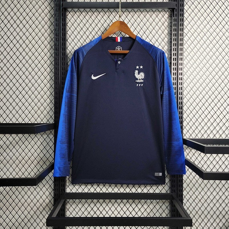 France Home Retro Jersey 2018