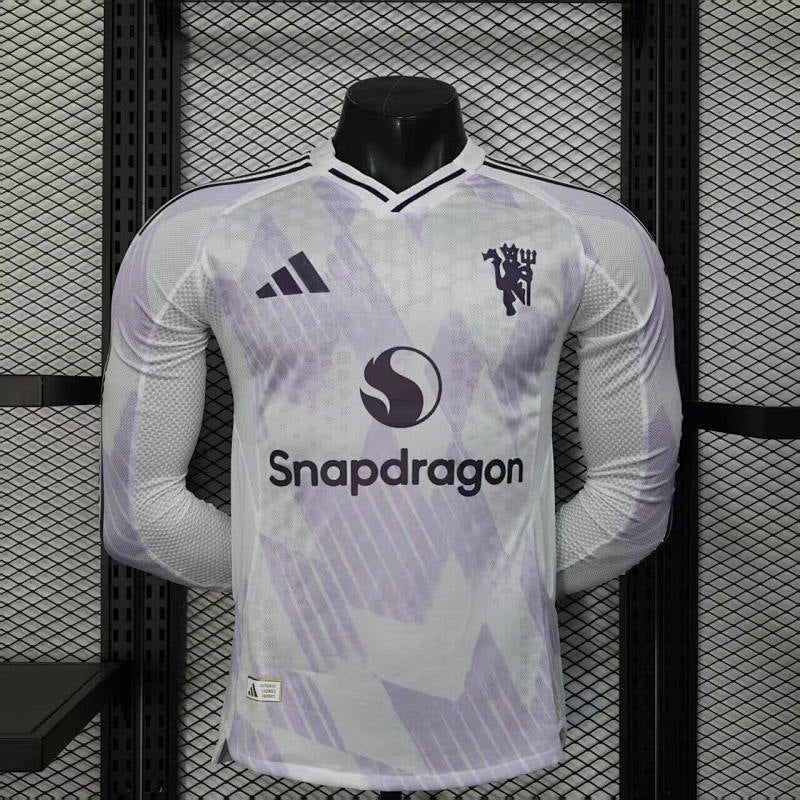 Maillot Manchester United Extérieur Manches Longues 25/26