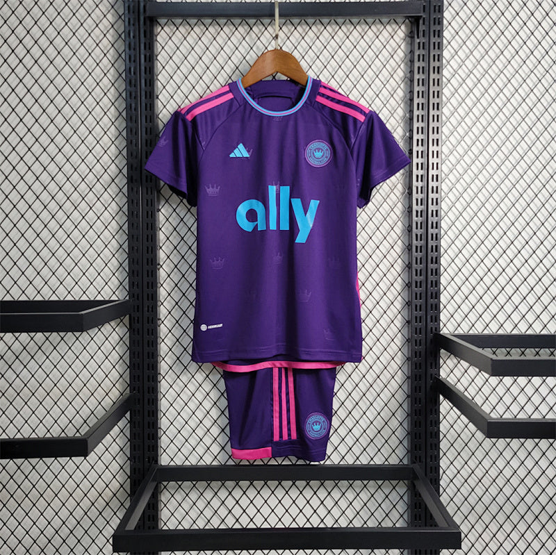 Ensemble Enfant Charlotte FC Extérieur 23/24