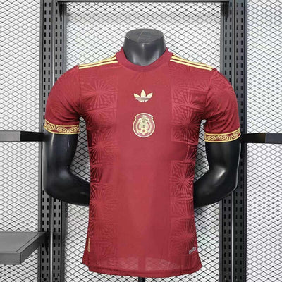 Maillot Mexique Or Rouge Player Version 2025