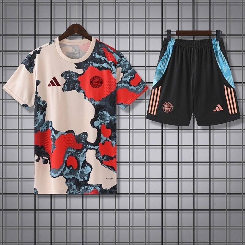 Ensemble Bayern Munich Beige&Rouge Prématch 25/26