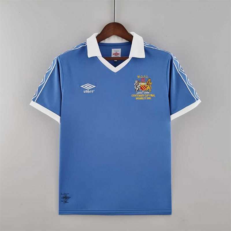 Maillot Manchester City Domicile 81/82