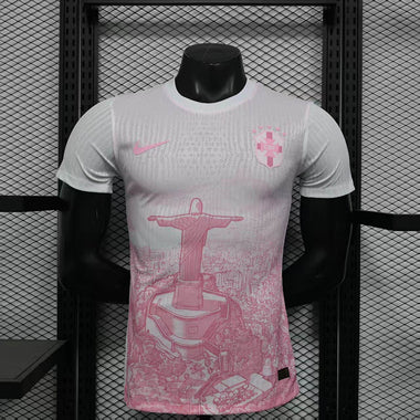 Brazil Cristo Pink Special Edition Player Version Jersey 2026