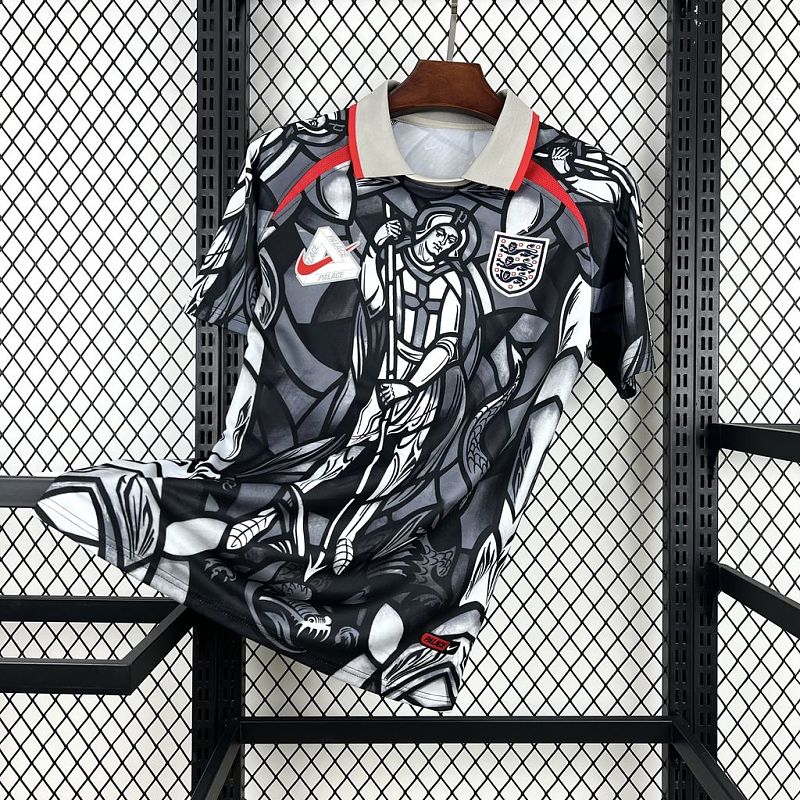 Maillot England Grey Pre-Match 25/26