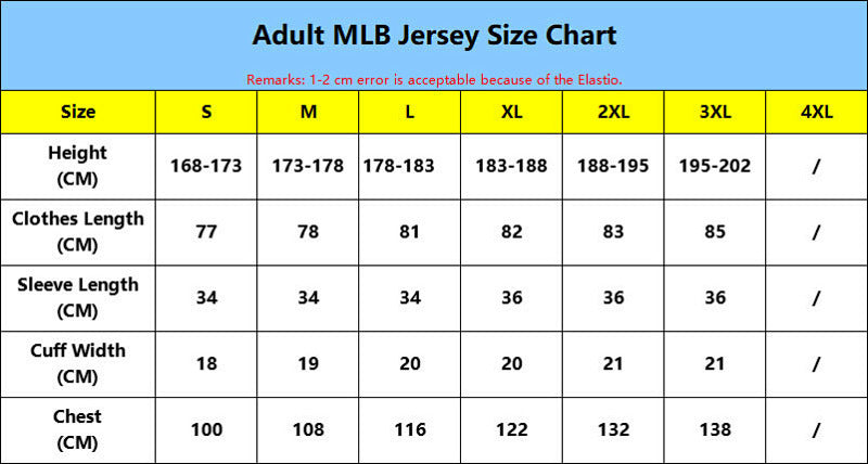 Maillot MLB Chart 25/26