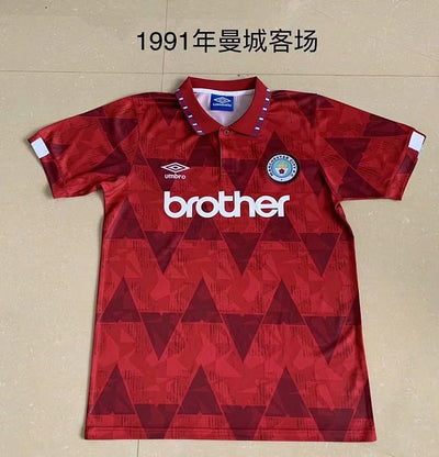 Maillot Manchester City Extérieur Rétro 1991