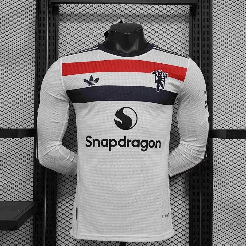 Maillot Manchester United Extérieur Manches Longues 24/25