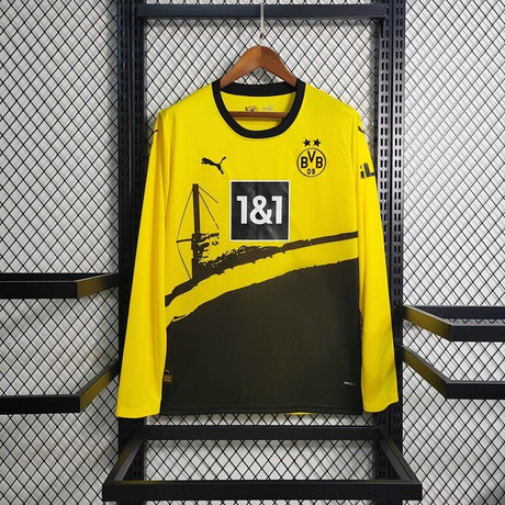 Maillot Borussia Dortmund Domicile Manches Longues 23/24