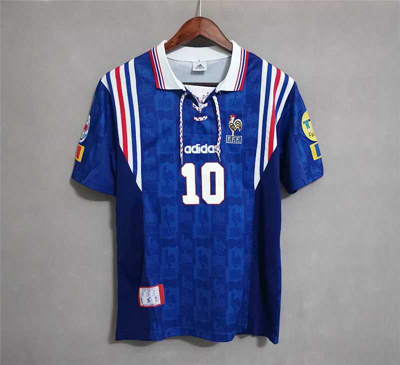 Maillot France Domicile Rétro 1996