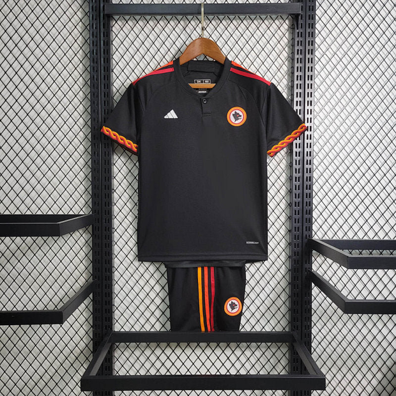Ensemble Enfant AS Roma Extérieur 23/24