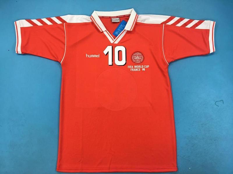 Maillot Denmark Domicile Rétro 1998