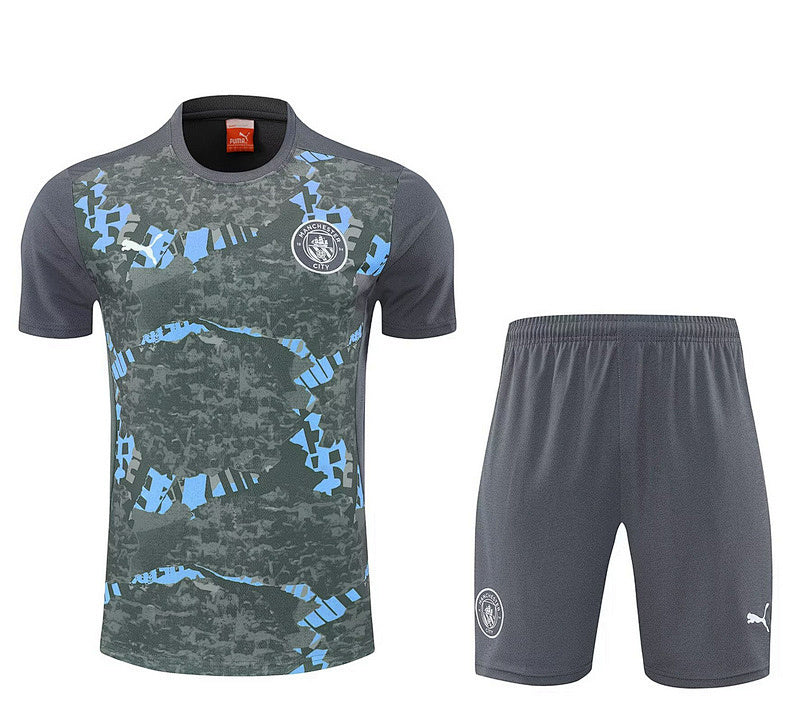 Ensemble Manchester City Gris Prématch 25/26