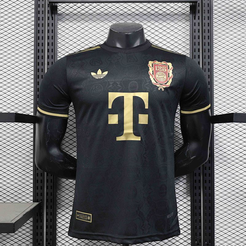 Maillot Bayern Munich 125 ans Noir Player Version 24/25