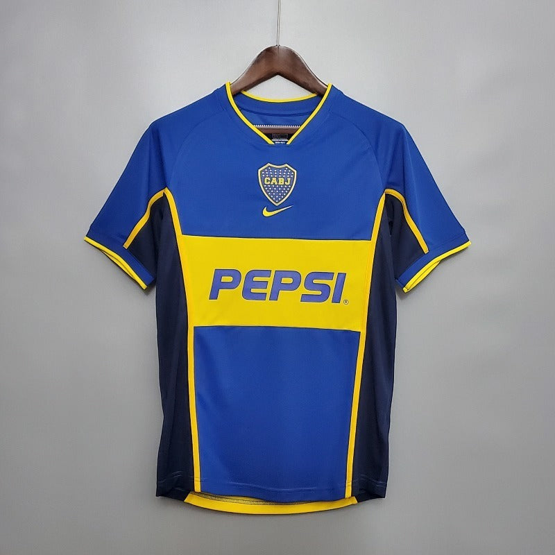 Maillot Boca Juniors Domicile Rétro 2002