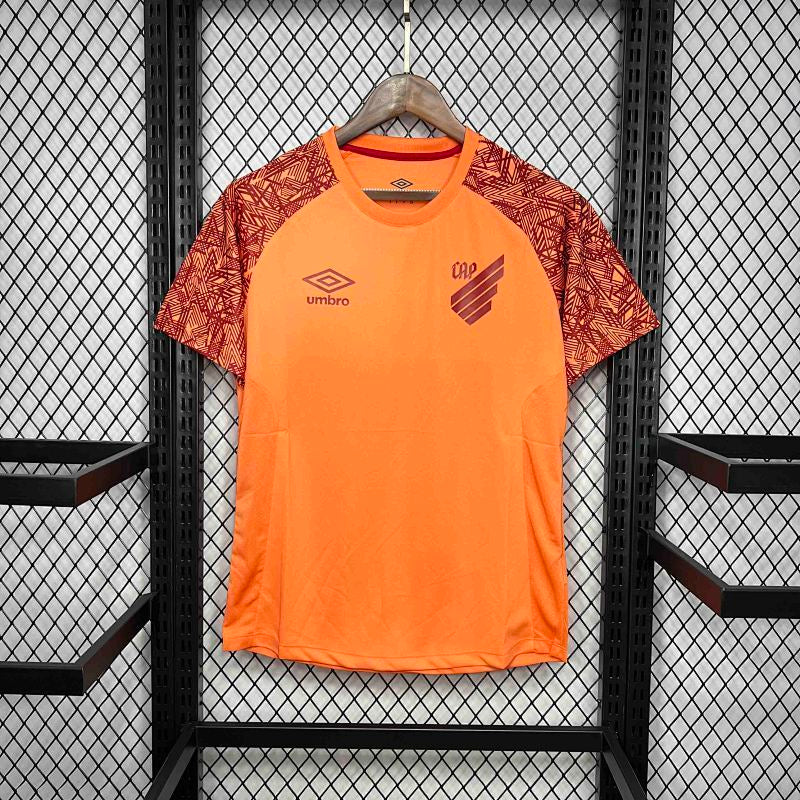 Maillot Athletico Paranaense Orange Pre-Match 24/25
