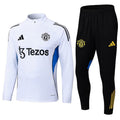 Survêtement Manchester United Blanc&Bleu 25/26