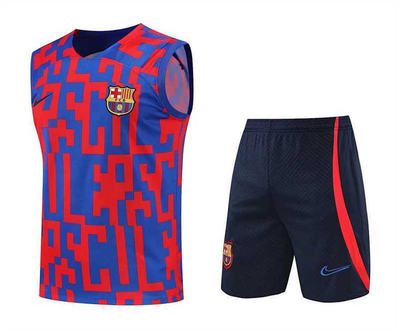 Débardeur FC Barcelone Bleu Rouge 22/23