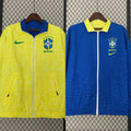 Coupe-vent Brazil Reversible Yellow 25/26