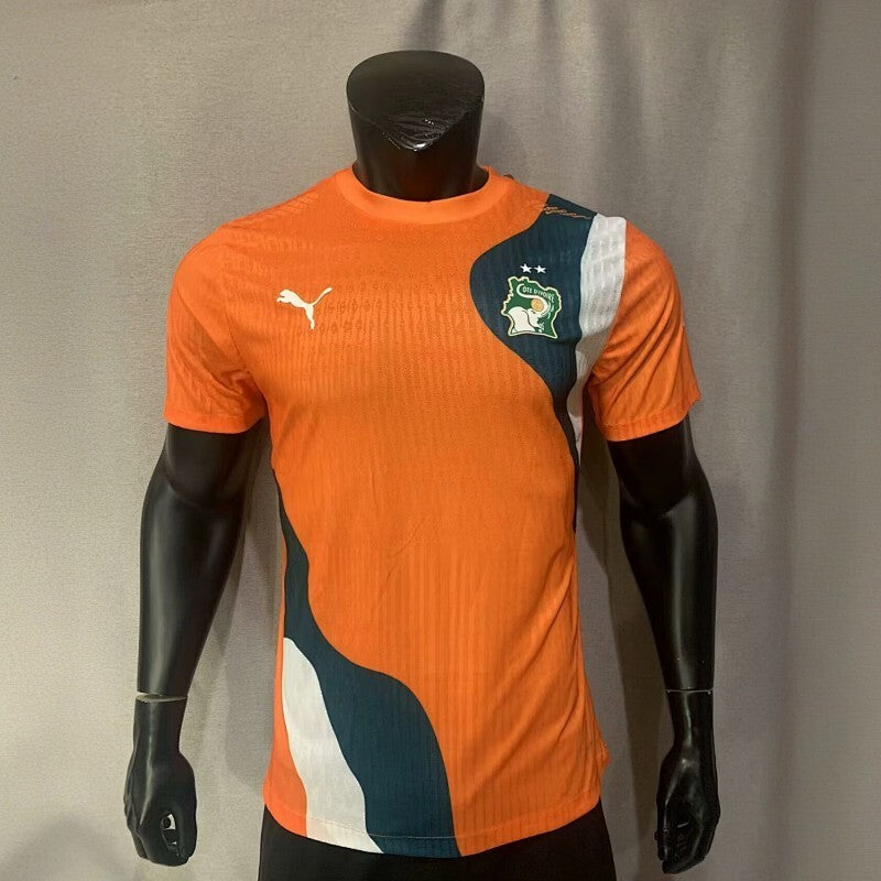 Maillot Ivory Coast Orange Player Version 25/26