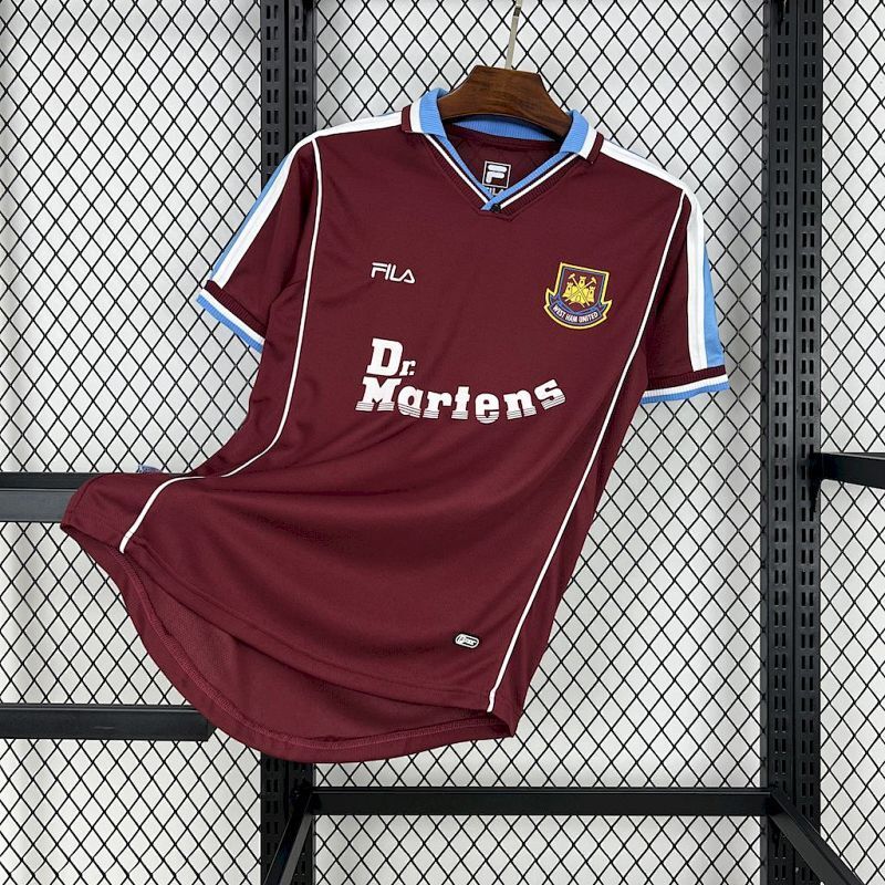 Maillot West Ham Domicile Rétro 1999/01