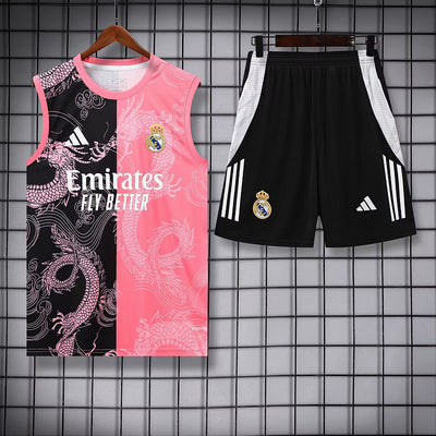 Real Madrid Pink&Black Tank Top 25/26