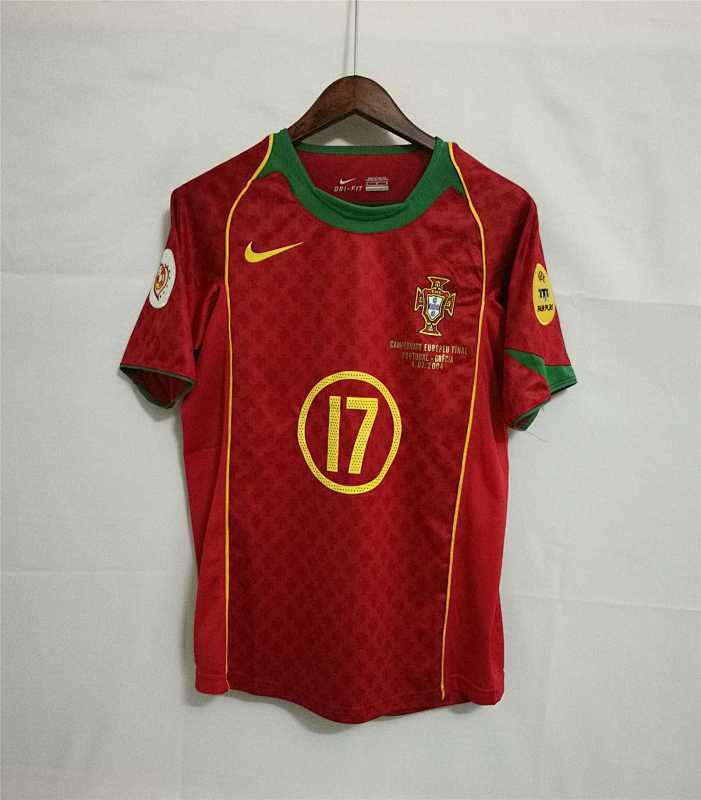 Maillot Portugal Domicile Rétro 2004