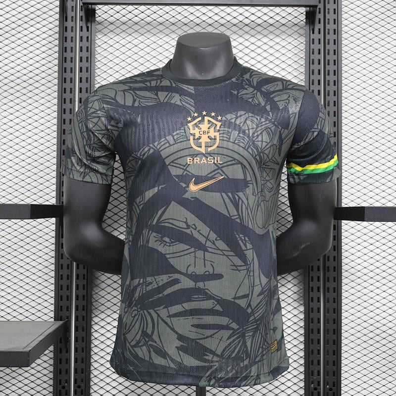 Maillot Brésil Grey Édition spéciale Player Version 25/26