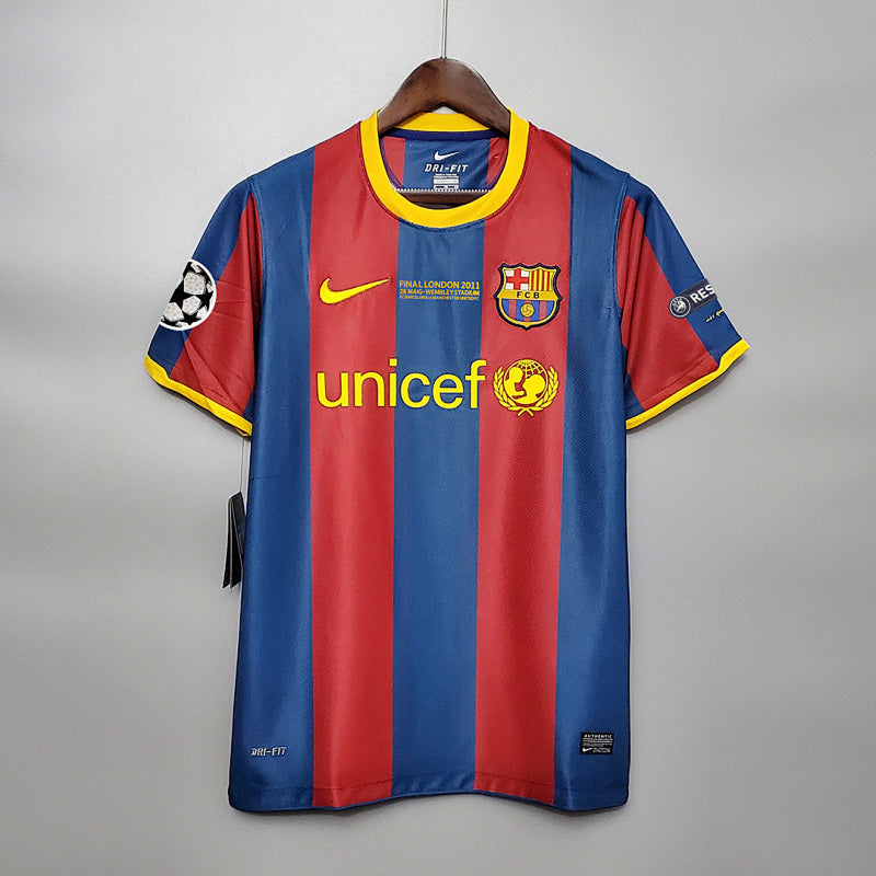 Maillot FC Barcelone Domicile Rétro 2010/11