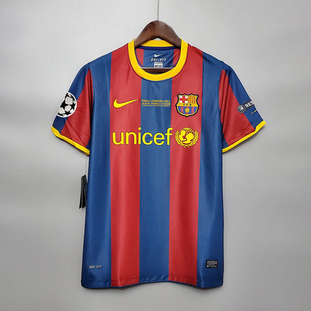 Maillot FC Barcelone Domicile Rétro 10/11