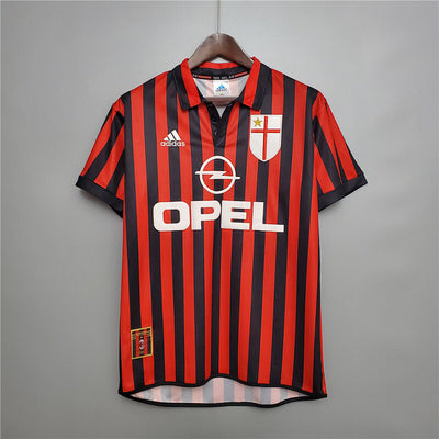 Maillot AC Milan Domicile Rétro 1999/00