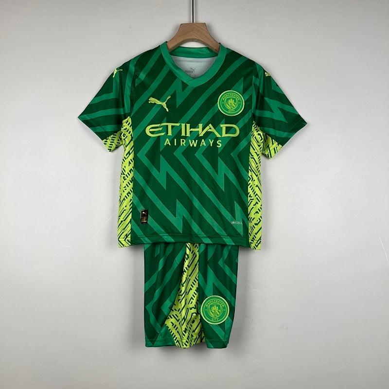 Ensemble Enfant Manchester City Gardien 23/24