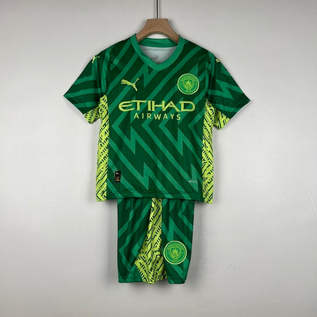 Ensemble Enfant Manchester City Gardien 23/24