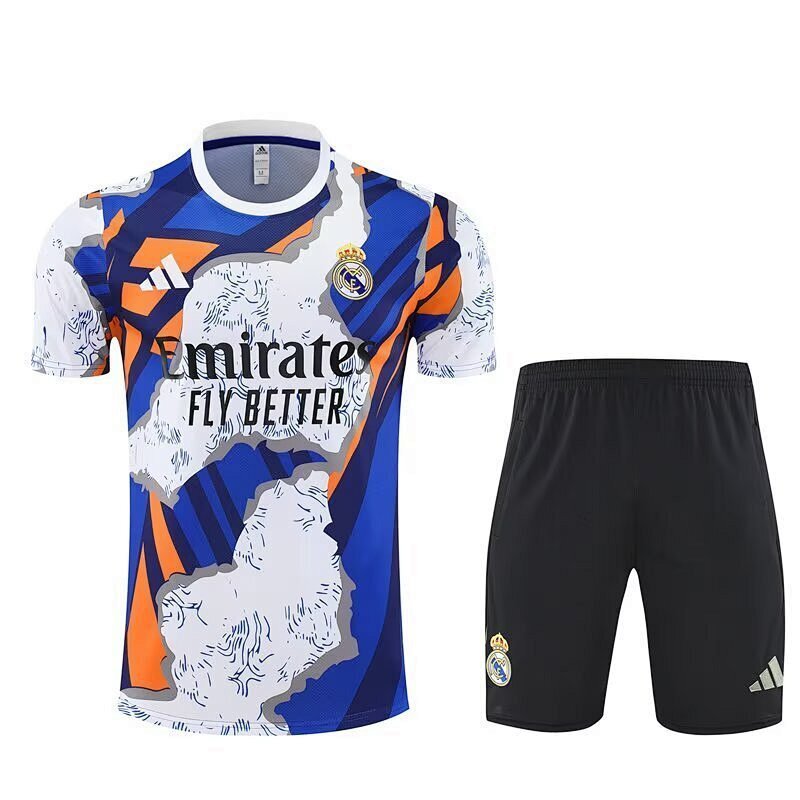 Ensemble Real Madrid Bleu&Blanc Prématch 25/26