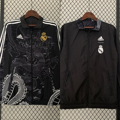 Real Madrid Black Tracksuit 23/24