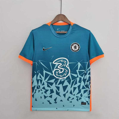 Maillot Chelsea Bleu Prématch 22/23 (2)