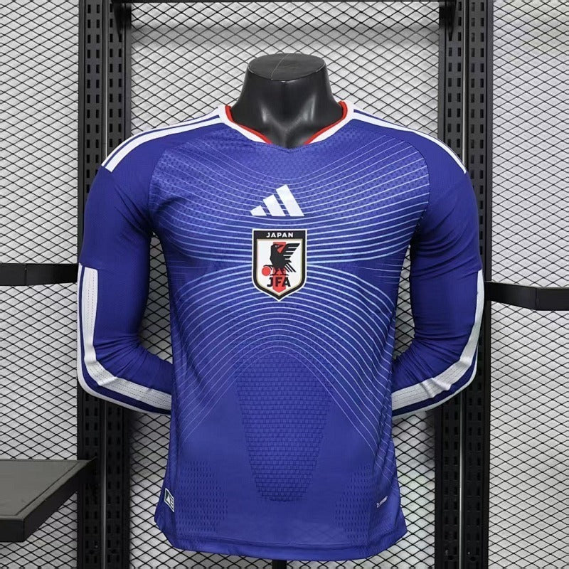 Maillot Japon Domicile Manches Longues Coupe du Monde 2026